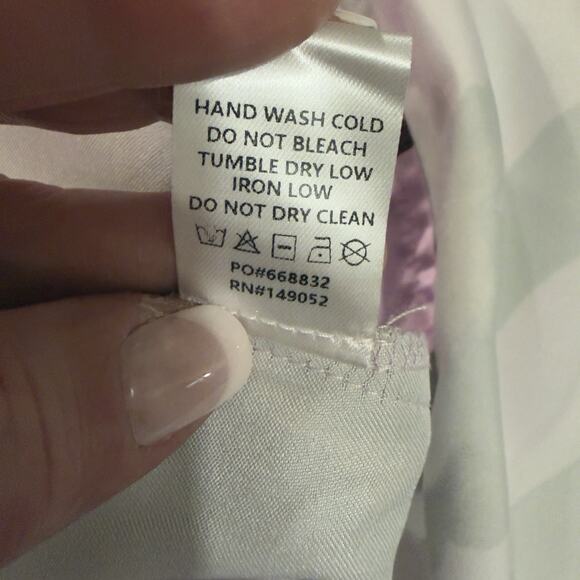 Nova Luxe Maximalist Satin Floral Caftan Maxi Dress 1X Deep V Resortwear Vacay - Picture 4 of 11